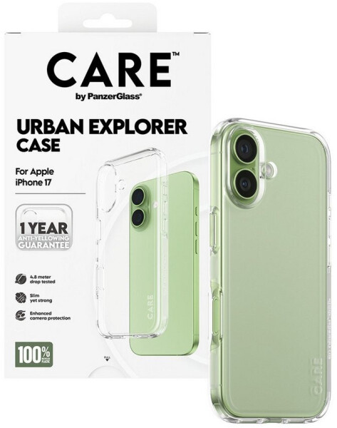 PanzerGlass CARE Hülle Apple iPhone 17 Urban klar, Bild 5