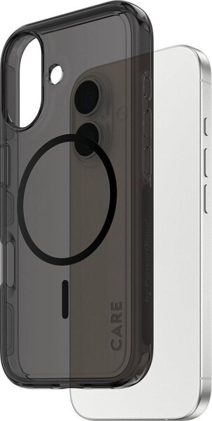 PanzerGlass CARE Hülle Apple iPhone 17 Smokey Rauch/Schwarz MagSafe, Bild 2