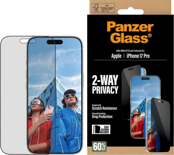 PanzerGlass Privacy Apple iPhone 17 Pro mit Einbaurahmen, Bild 11