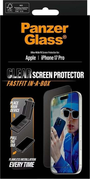 PanzerGlass Apple iPhone 17 Pro mit staubfreier Anwendungsbox, Bild 9