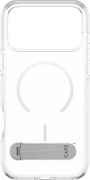 PanzerGlass CARE Hülle Apple iPhone 17 Pro Max Kickstand silber/weiß MagSafe, Bild 2