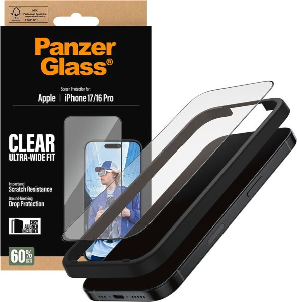 PanzerGlass Apple iPhone 17/16 Pro mit Einbaurahmen, Bild 4