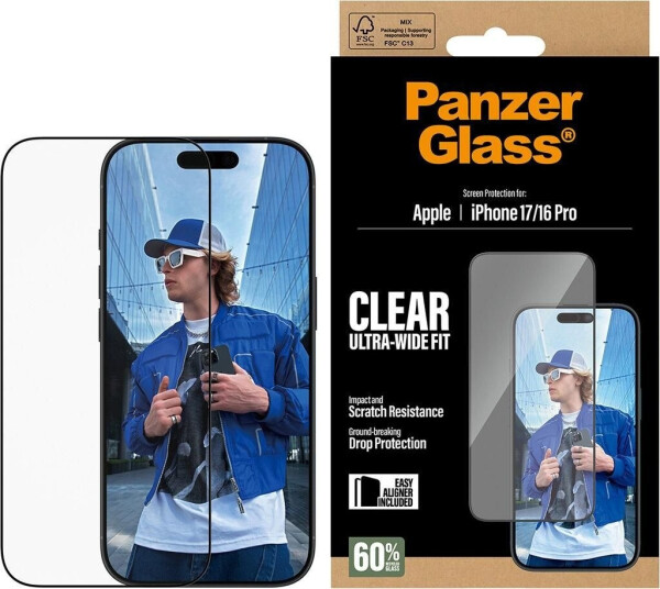 PanzerGlass Apple iPhone 17/16 Pro mit Einbaurahmen, Bild 9