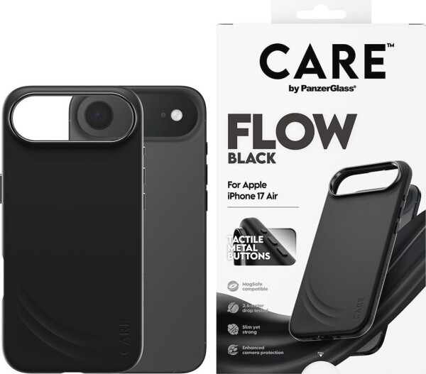 PanzerGlass CARE Hülle Apple iPhone Air Flow MagSafe schwartz, Bild 3