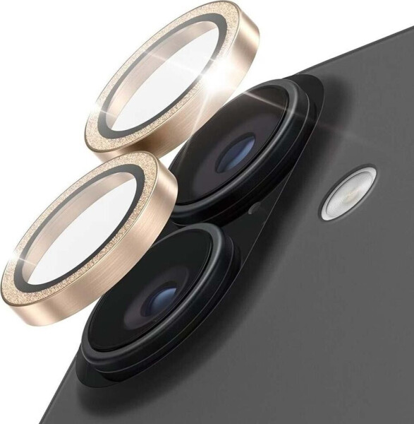 PanzerGlass Hoops Apple iPhone 17/16/16 Plus glitter gold