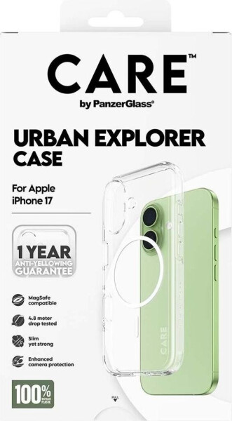 PanzerGlass CARE Hülle Apple iPhone 17 Urban klar/weiß MagSafe, Bild 3