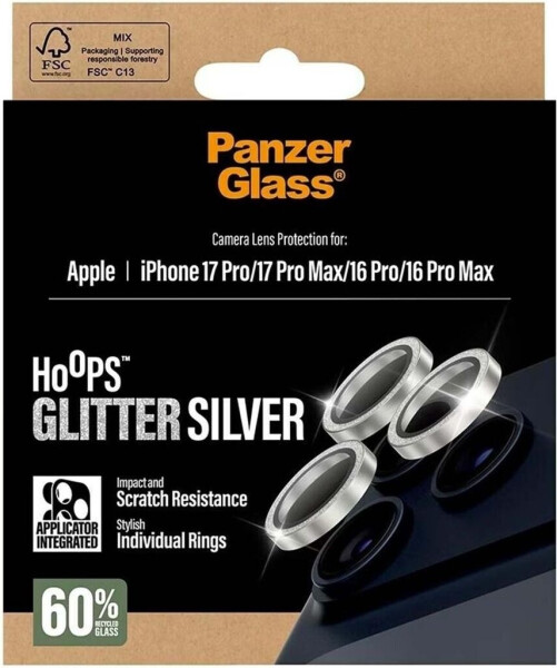 PanzerGlass Hoops Apple iPhone 17 Pro/16 Pro/15 Pro/17 Pro Max/16 Pro Max/15 Pro Max silber, Bild 4