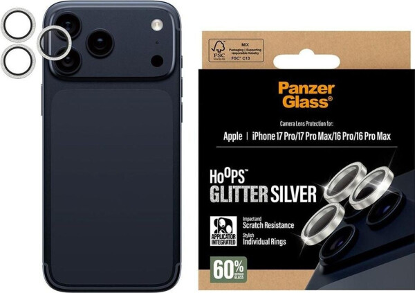 PanzerGlass Hoops Apple iPhone 17 Pro/16 Pro/15 Pro/17 Pro Max/16 Pro Max/15 Pro Max silber, Bild 7