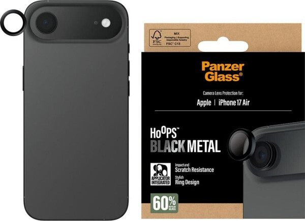 PanzerGlass Hoops Apple iPhone Air schwarz, Bild 3