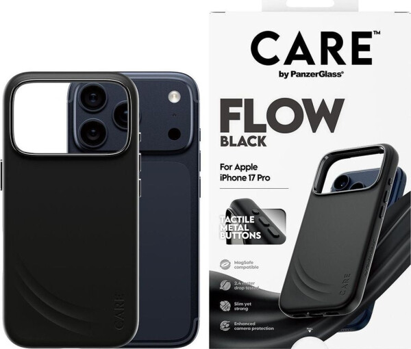PanzerGlass CARE Hülle Apple iPhone 17 Pro Flow MagSafe Schwarz, Bild 5