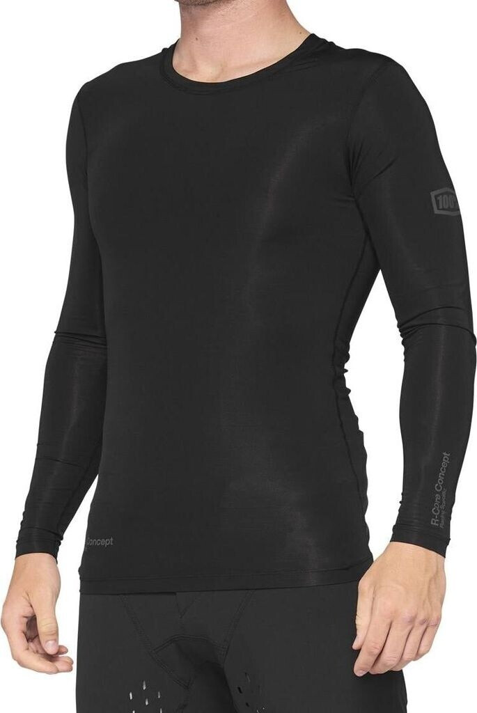 100% R-Core Concept Long Sleeve Langarm Trikot schwarz