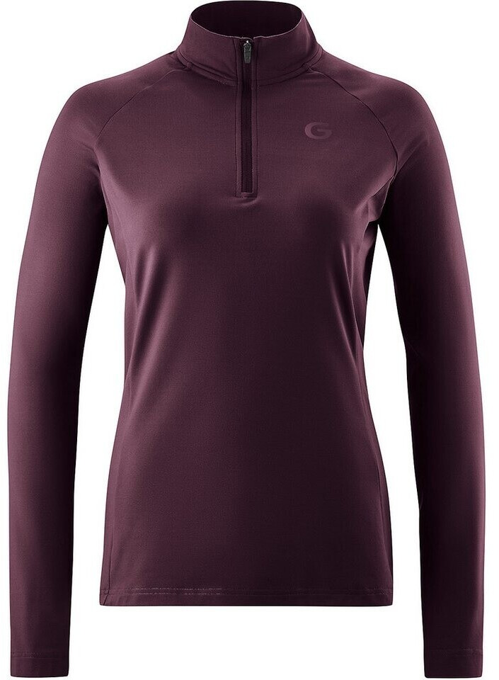 Gonso Essential Jersey L S Cycling Jersey purple rich soil