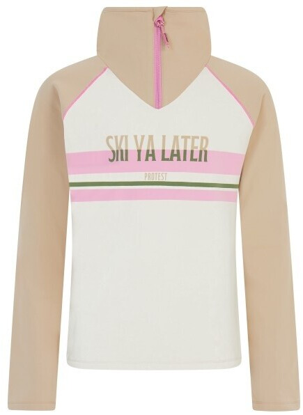 Protest Kid's Prtwonder 1/4 Zip Active Top (88085957) KitOff-White