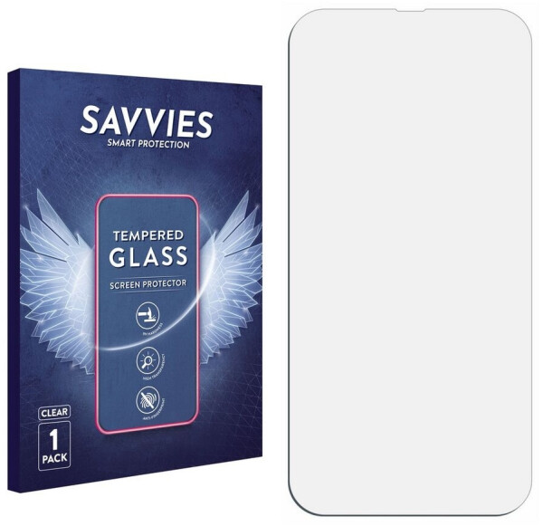 Savvies Schutzglas für Apple iPhone 16e Echt Glas Panzer Display 9H, Bild 3