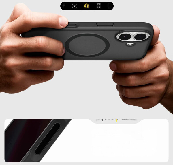 Spigen Ultra Hybrid MagSafe Frost Black iPhone 17, Bild 3