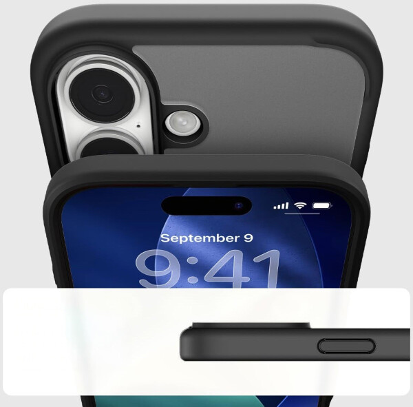 Spigen Ultra Hybrid MagSafe Frost Black iPhone 17, Bild 7