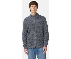 camel active 409501-4k53 Maglione Cardigan, Blu Notte, XXXXXXL Uomo
