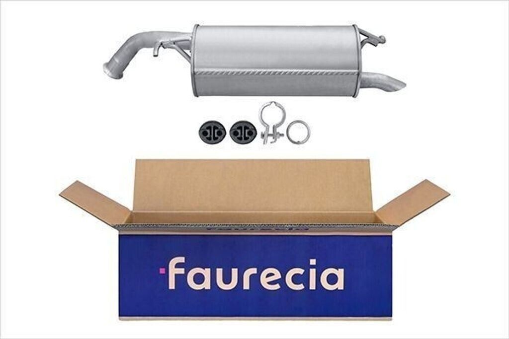 Silencieux Arrière HELLA Easy2Fit 8LD 366 029-861 - Kit Complet Pour Ford Fiesta III
