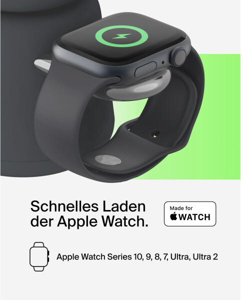 Belkin BoostCharge Pro Kabellose 2-in-1-Ladestation mit Qi2 (15 W), Bild 7