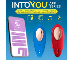 Intoyou IY Panty-Vibrator mit App-Steuerung Rot 8,4 cm ab 34.9 €