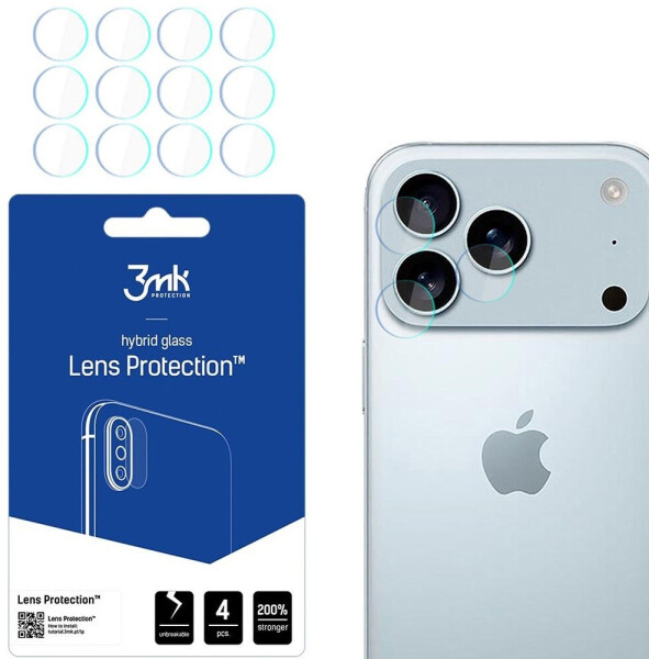 3mk Objektivschutz für iPhone 17 Pro Lens Protection 4 Sätze, Bild 2