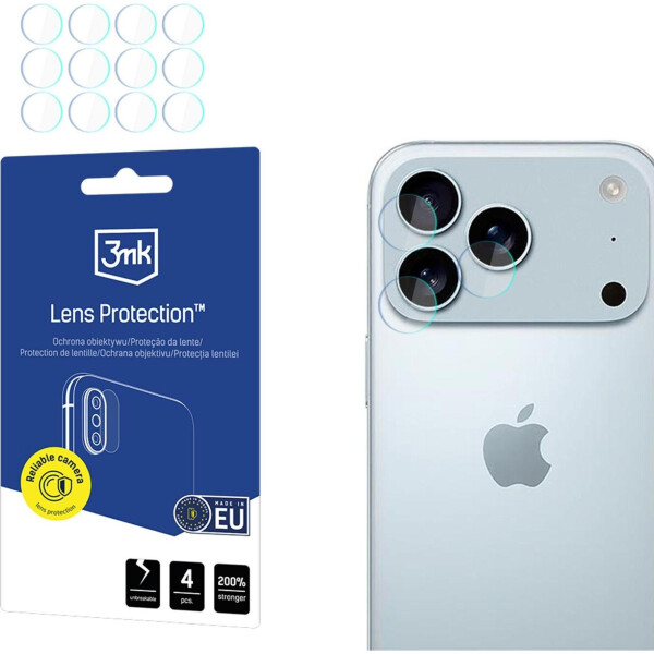3mk Objektivschutz für iPhone 17 Pro Lens Protection 4 Sätze, Bild 3
