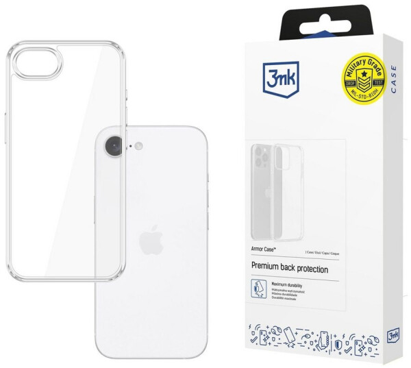 3mk Handyhülle für iPhone 16e Armor Case Transparent