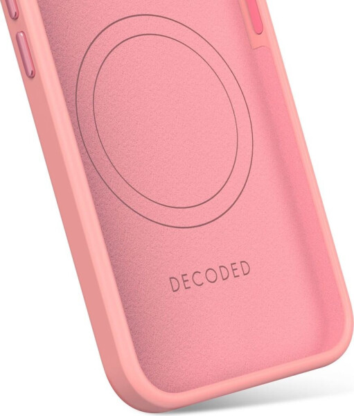 Decoded AntiMicrobial Silicone Backcover iPhone 16e Bubble Gum, Bild 5