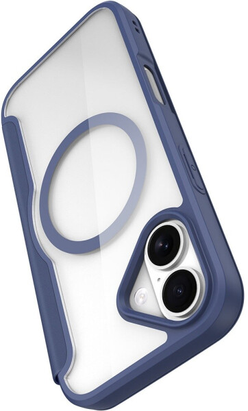 Dux Ducis Handyhülle für iPhone 17 mit MagSafe Skin X Pro Magnetic Blau und Transparent, Bild 6