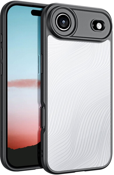 Dux Ducis Handyhülle für iPhone Air Aimo Transparent mit schwarzen Rahmen, Bild 13