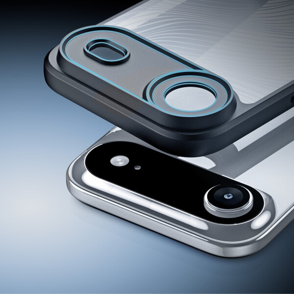 Dux Ducis Handyhülle für iPhone Air Aimo Transparent mit schwarzen Rahmen, Bild 4