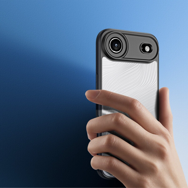 Dux Ducis Handyhülle für iPhone Air Aimo Transparent mit schwarzen Rahmen, Bild 6
