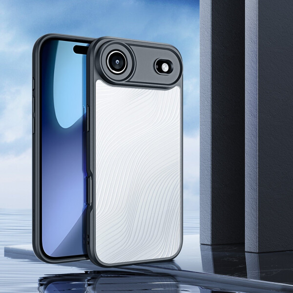 Dux Ducis Handyhülle für iPhone Air Aimo Transparent mit schwarzen Rahmen, Bild 7
