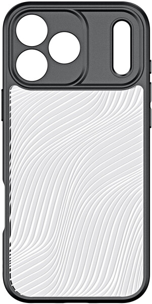 Dux Ducis Handyhülle für iPhone 17 Pro Aimo transparent mit schwarzem Rahmen, Bild 8