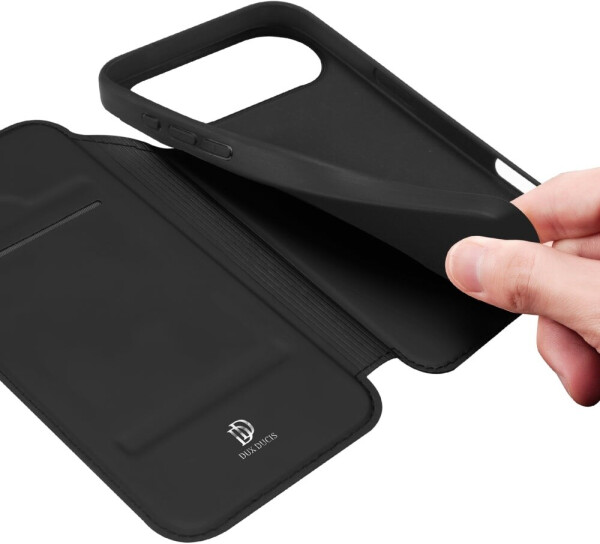 Dux Ducis Handyhülle mit Klappe für iPhone Air Skin Pro Schwarz, Bild 6