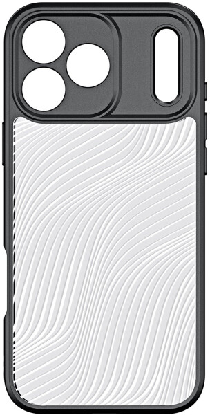 Dux Ducis Handyhülle für iPhone 17 Pro Max Aimo Transparent mit schwarzen Rahmen, Bild 8