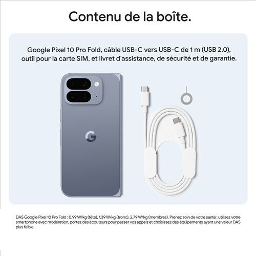 Google Pixel 10 Pro Fold 1TB Moonstone, Bild 9