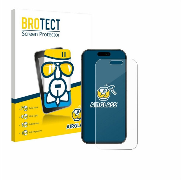 BROTECT Displayschutzglas Folie für Apple iPhone 17 Pro klar