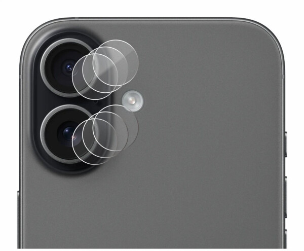 BROTECT Displayschutzglas Folie für Apple iPhone 17 (NUR Kameraschutz) 3 Stück klar, Bild 2