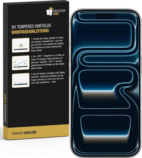 Protectorking 6x 9H Panzerglas für iPhone 17 Pro Max matt Anti-Reflex entspiegelt, Bild 2