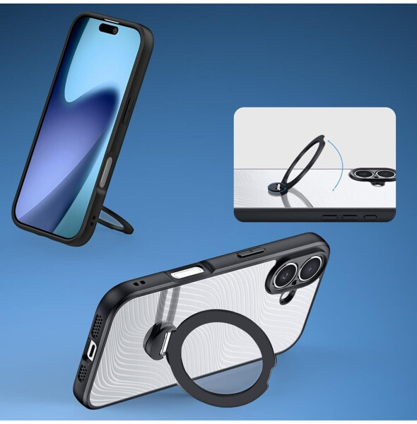 Dux Ducis Aimo Mag Case iPhone 17 Black, Bild 4