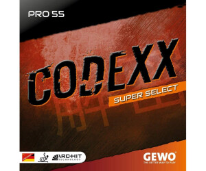 Gewo Belag Codexx EL Pro 55 SuperSelect schwarz MAX