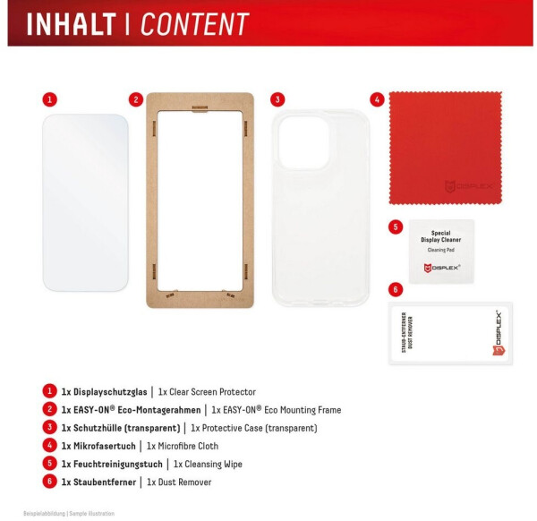 Displex Glas + Schutzhülle für Apple iPhone 17 Pro, Bild 11