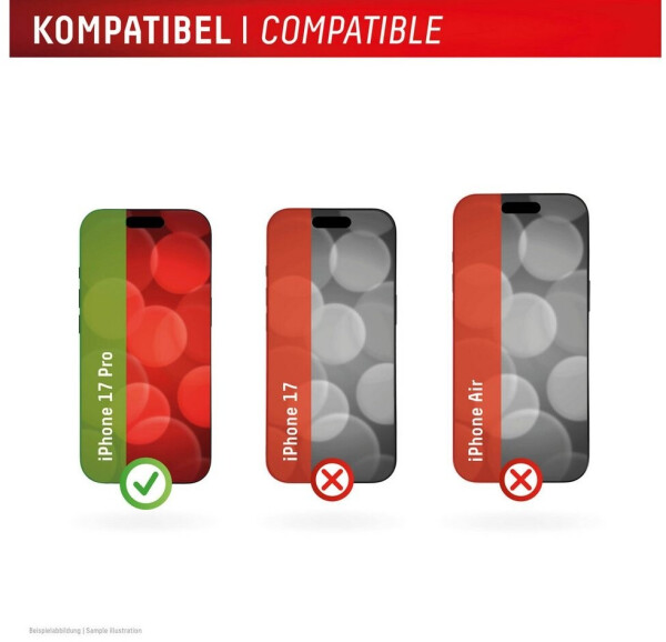 Displex Glas + Schutzhülle für Apple iPhone 17 Pro, Bild 7