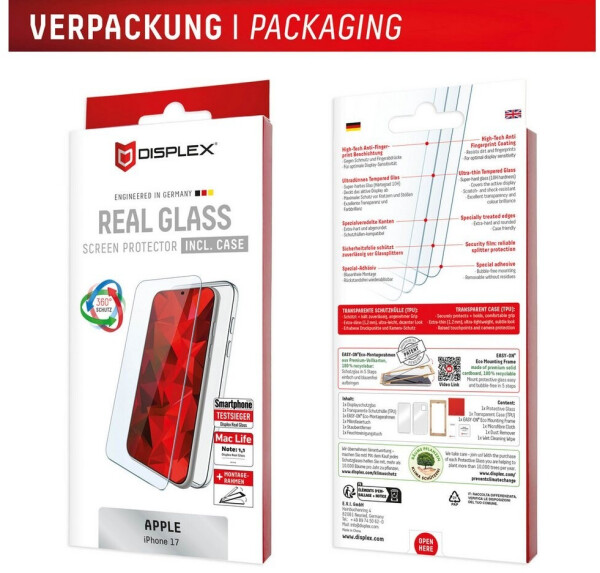 Displex Glas + Schutzhülle für Apple iPhone 17, Bild 10