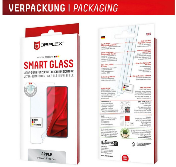 Displex Smart Glass für Apple iPhone 17 Pro Max, Bild 6