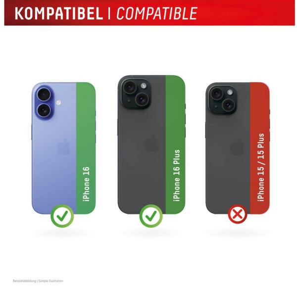 Displex CamGlass All-In-One iPhone 16/16 Plus/17 2 Stück, Bild 3