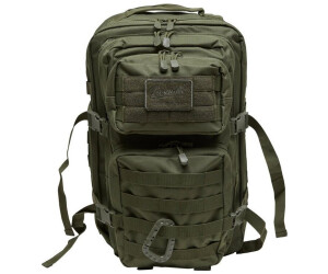 Brandit Jägerrucksack – Sac à Dos Vintage Militaire 40 L, Coton, Bretelles Rembourrées, Fond Renforcé, Mixte