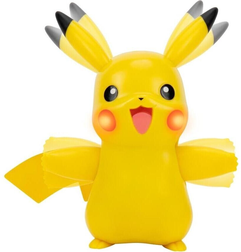 Pokémon Deluxe My Partner Pikachu – Offizielles Spielzeug Mit Licht, Sound Und Bewegung | Mit Beeren- Und Apfel-Zubehör