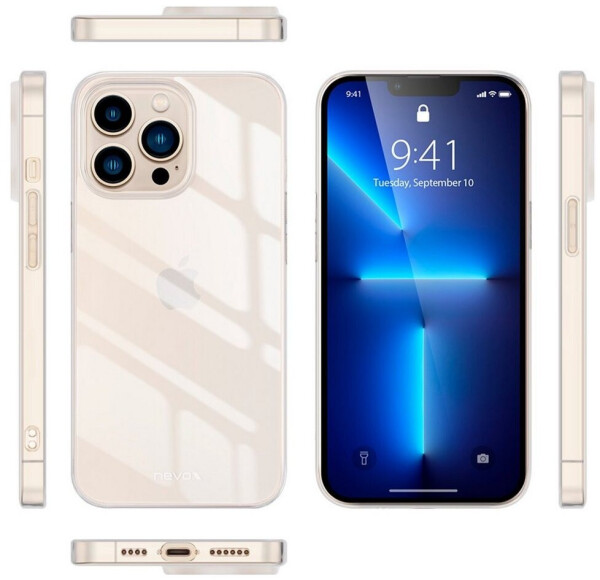 Nevox StyleShell Flex transparent iPhone 15 Pro Max, Bild 3